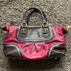 Leather Coach Bag
